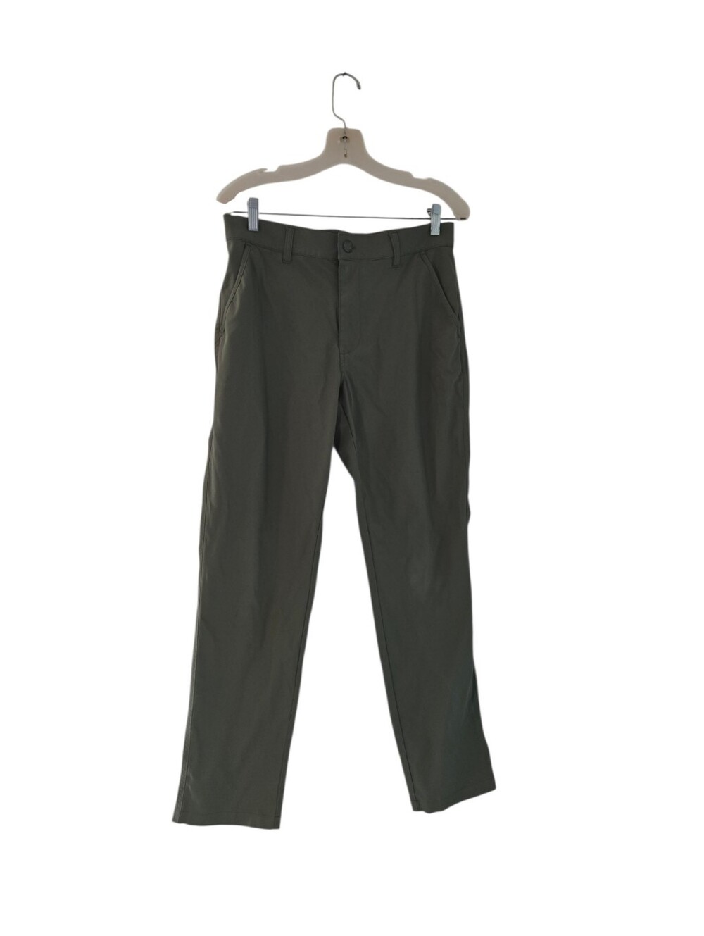 32 Cool Performance Men's Olive Green Straight Fit Pants Golf